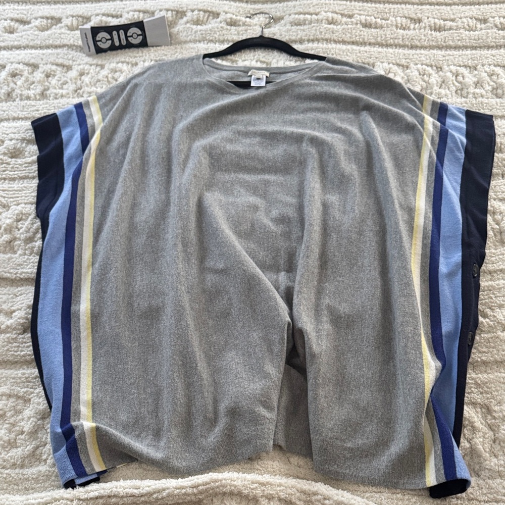 Talbots Gray Knit Top